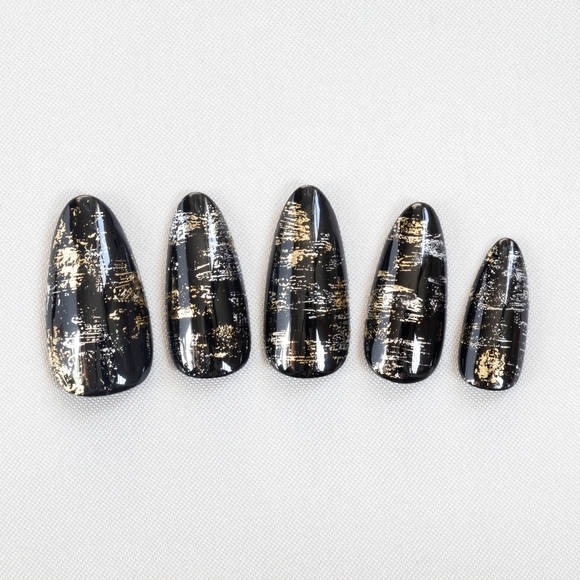 🌟 Star Gazer, Handmade Nail Set - Picture 3 of 13